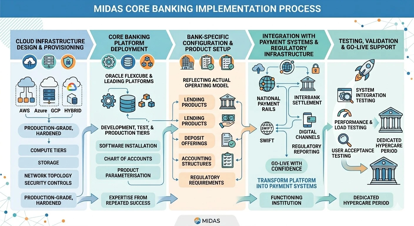 Midas Cloud Core Banking Approach